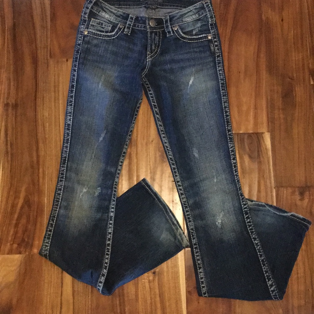 Silver Jeans Twisted Western Glove Works 25/35L
